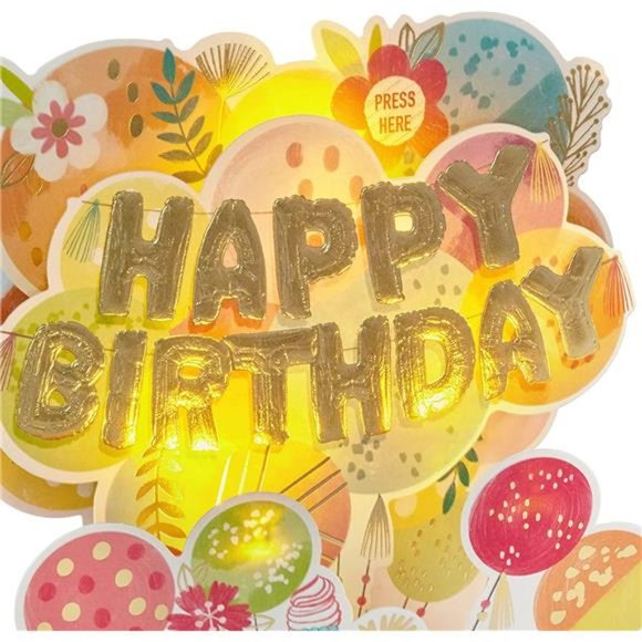 Paper Wonder Pop Up Birthday Card (Mylar Balloon Explosion) - Picture 4 of 6